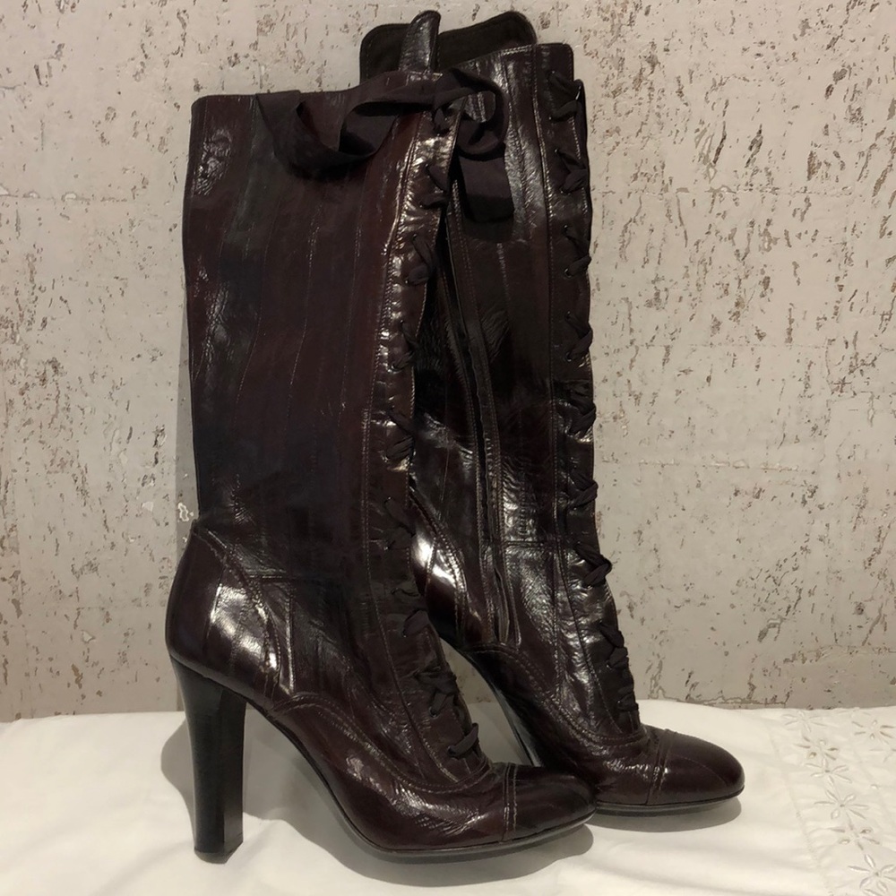Burberry Leather Boots - used once!